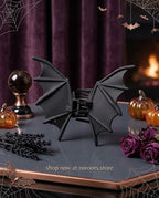 Bat Metal Hair Claw Clip Halloween Goth Accessories for Women Girl