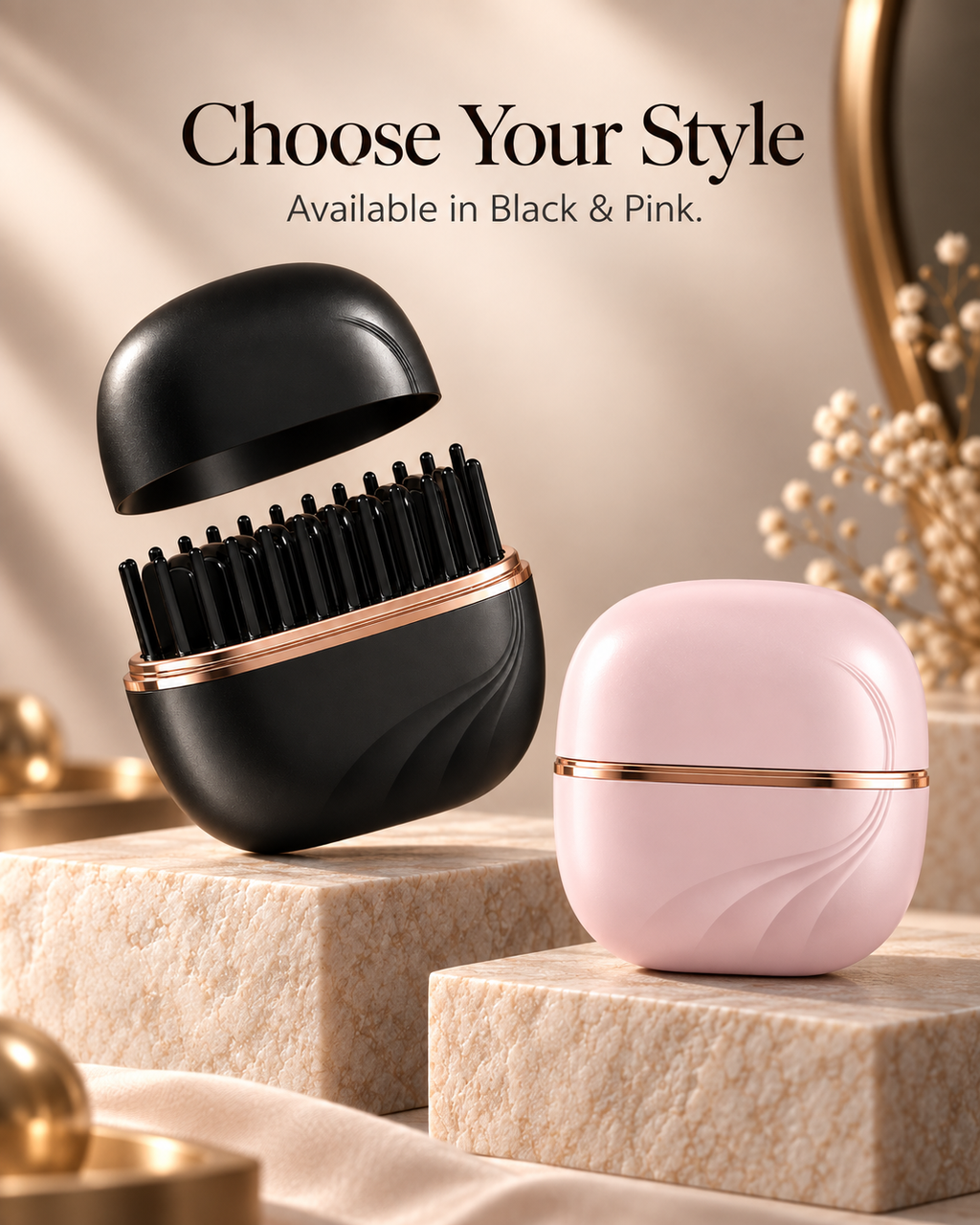 Sleek - Mini Cordless Hair Straightening Brush